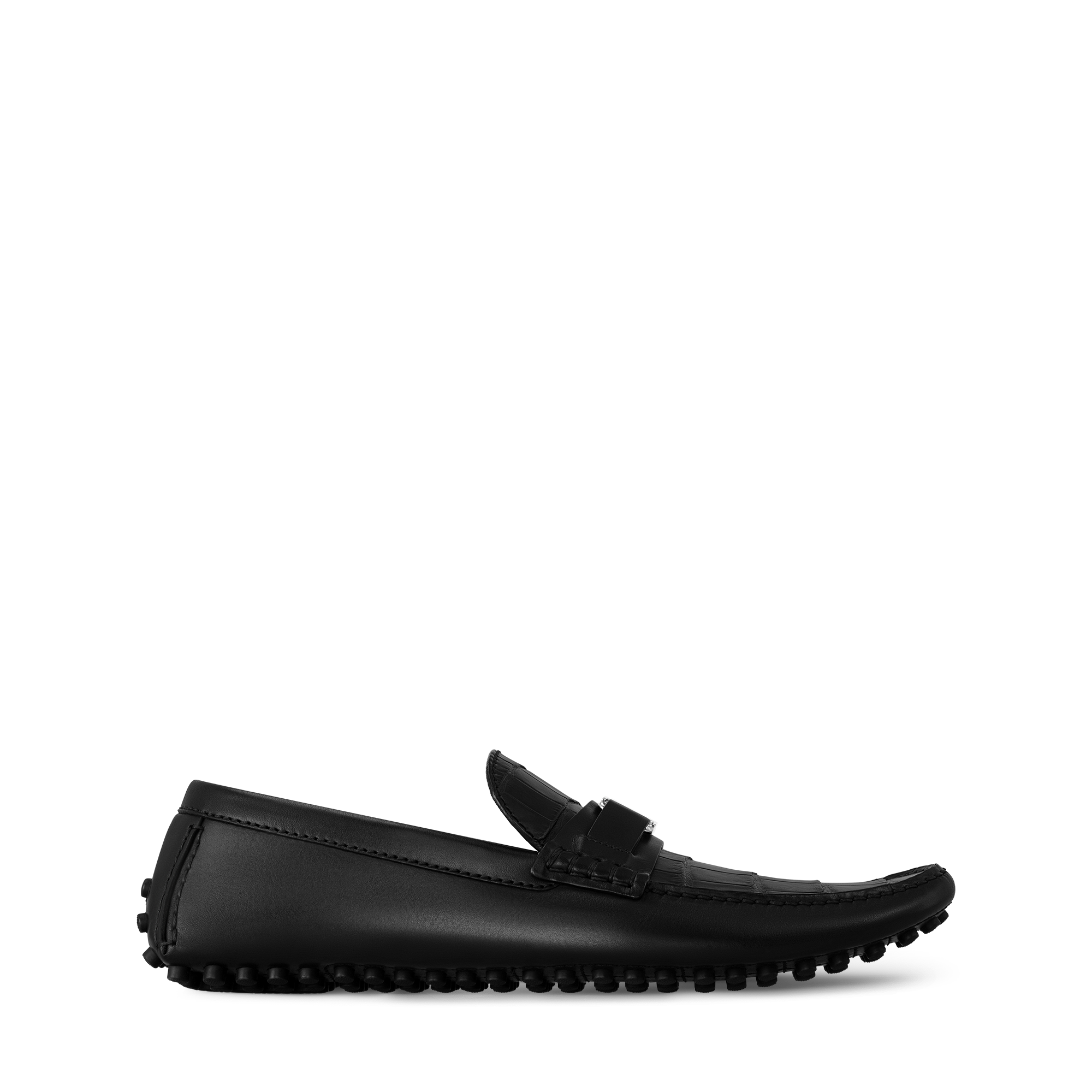 LOUIS VUITTON ブラック モカシン louis-vuitton--